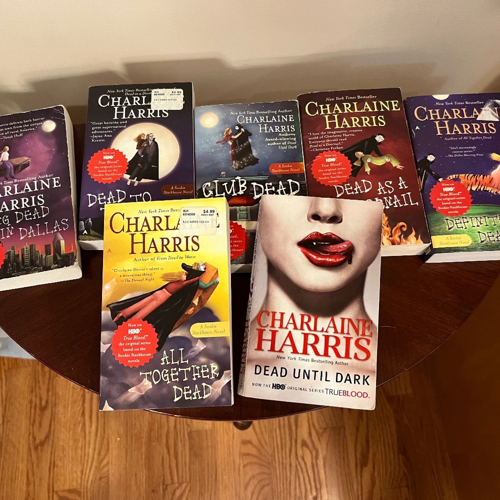 True blood paperback series charliene harris